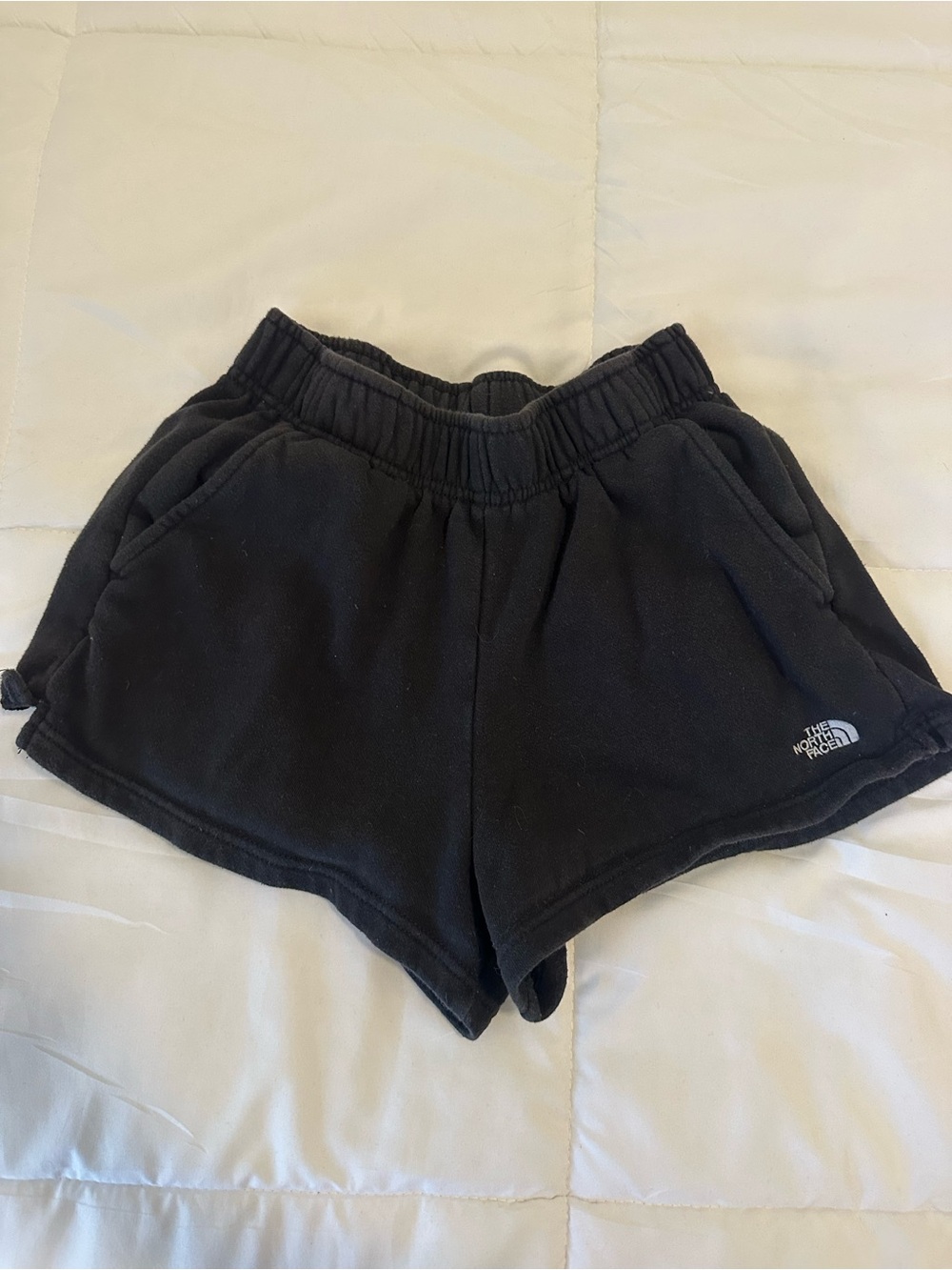 The North Face Women's Black Athletic Fleece Shorts